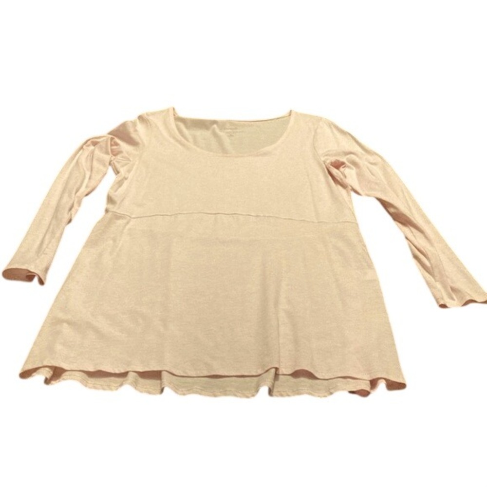 Pure jill seamed tunic x small pale pink